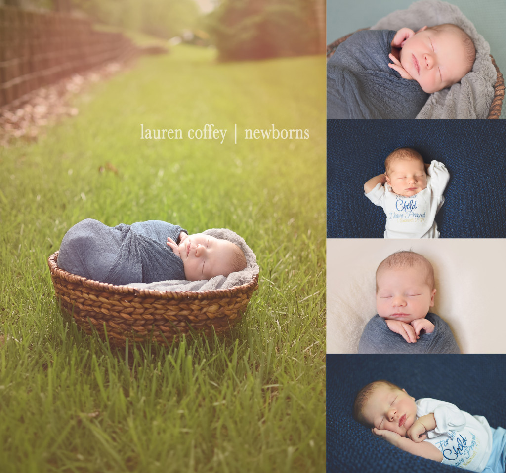 Newborn Baby Boy, Lauren Coffey Photography, LLC, Hartselle Alabama Newborn Photographer