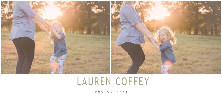 Lauren Coffey Photography, LLC | Huntsville Alabama Maternity Photographer field maternity, maternity picture ideas, field pictures, sunflare maternity, casual maternity, simple maternity, mommy and daughter, mommy and daughter maternity