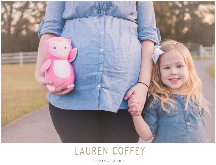 Lauren Coffey Photography, LLC | Huntsville Alabama Maternity Photographer field maternity, maternity picture ideas, field pictures, sunflare maternity, casual maternity, simple maternity, mommy and daughter, mommy and daughter maternity