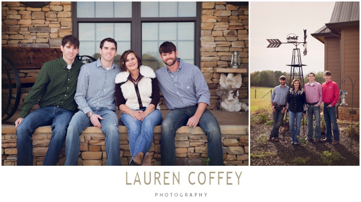 Lauren Coffey Photography, LLC | Decatur Alabama Photographer Farm family pictures, outdoor family picture, family picture outfit ideas