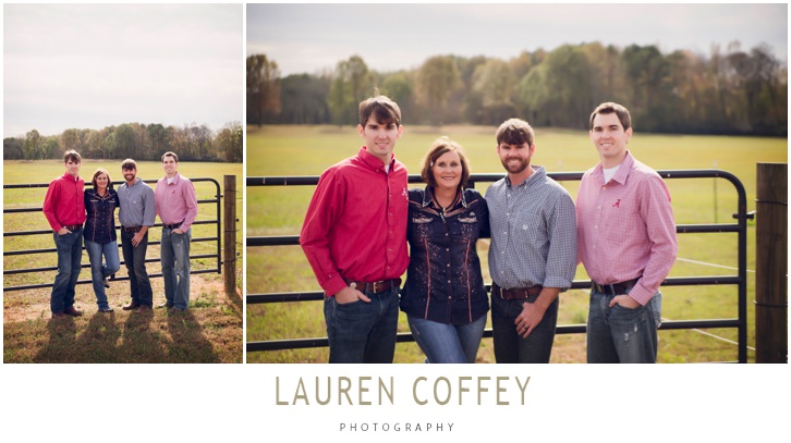 Lauren Coffey Photography, LLC | Decatur Alabama Photographer Farm family pictures, outdoor family picture, family picture outfit ideas