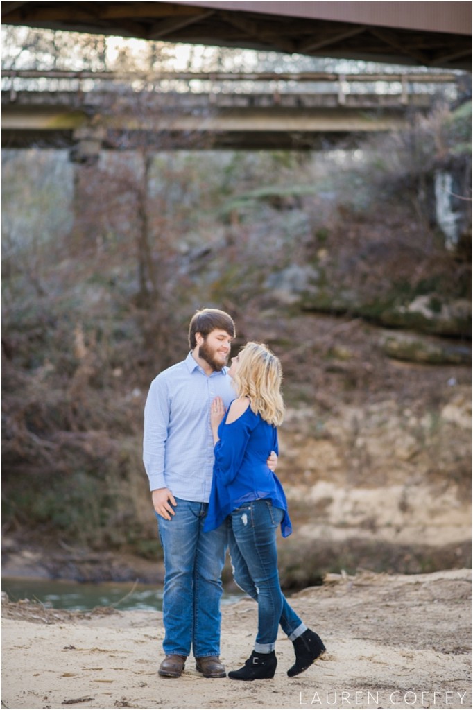 Cullman Alabama Engagement Session | Lauren Coffey Photography LLC